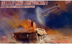 Germany Rheintochter 1 movable Missile launcher with E75 body