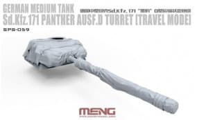 German Medium Tank Sd.Kfz.171 Parther Ausf.D Turret