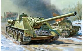 Советский истребитель танков СУ-100