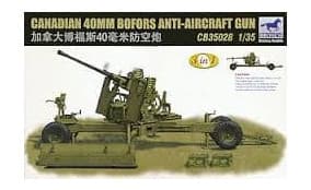 Canadian 40mm Bofors Anti-Aircraft Gun