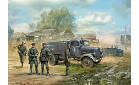 Группа армий Центр (лето 1941 год). Набор для сборки двух автомобилей с фигурами