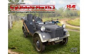 ГЕРМАНСКИЙ ЛЕГКИЙ АВТОМОБИЛЬ РАДИОСВЯЗИ WWII LE.GL.EINHEITZ-PKW KFZ.2