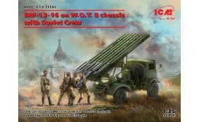 БМ-13-16 НА ШАССИ W.O.T. 8 C CОВЕТСКИМ РАСЧЕТОМ