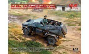 Sd.Kfz. 247 Ausf.B with Crew