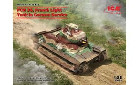 FCM 36 French Light Tank in German Service