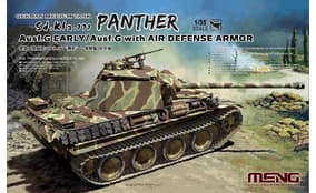 German Medium Tank Sd.Kfz. 171 Panther Ausf.G Early/Ausf.G with Air Defence Armor
