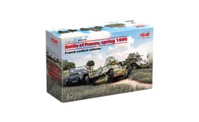 Битва за Францию, весна 1940 (Laffly V15T, FCM 36, Panhard 178 AMD-35)