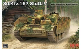 САМОХОДНОЕ ОРУДИЕ SD.KFZ.167 STUG.IV EARLY PRODUCTION (ИНТЕРЬЕР+РАБОЧИЕ ТРАКИ)