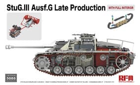 STUG.III AUSF.G LATE PRODUCTION (ПОЛНЫЙ ИНТЕРЬЕР, РАБОЧИЕ ТРАКИ)