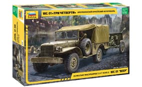 Американский армейский автомобиль Dodge WC-51 «ТРИ ЧЕТВЕРТИ»