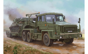 Scammell Commander с 62-тонным краном-полуприцепом Fruehauf