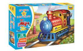 ИГРУШКА-КОНСТРУКТОР. ПАРОВОЗ