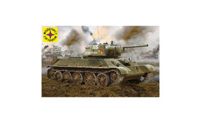 Советский танк Тип 34-76 выпуск начала 1943 г.