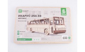 Автобус ИКАРУС-250.59 (конструктор из дерева)