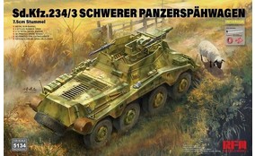 Sd.Kfz. 234/3 Schwerer Panzerspähwagen 7.5cm Stummel