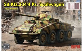 Sd.Kfz. 234/4 Pz. Spähwagen with Full Interior