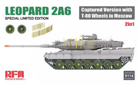 Leopard 2A6 (Трофейная версия) с катками обт-80