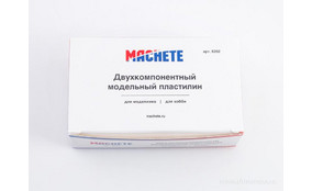 Двухкомпонентный модельный пластилин для моделизма